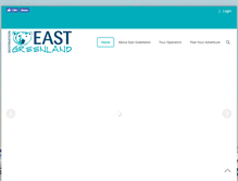 Tablet Screenshot of eastgreenland.com